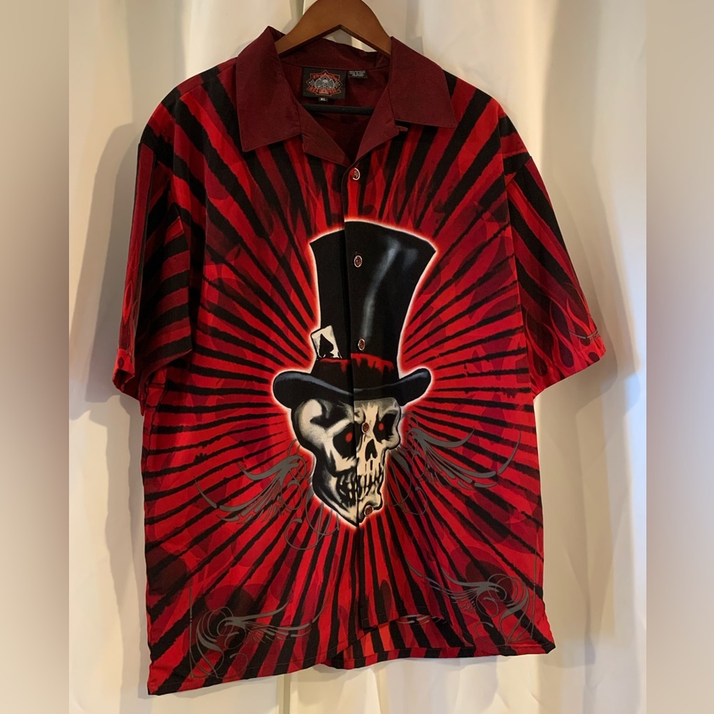 Vintage Dragonfly Roadhouse Skeleton Y2K‎ Size XL